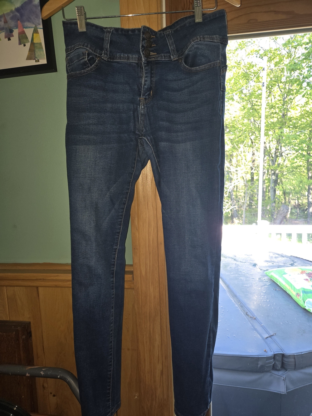 Dark Blue Women's Slim Fit Jeans